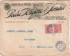 Brazil Old Cover Mailed - Lettres & Documents