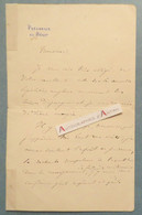 ● L.A.S 1893 Paul-Armand CHALLEMEL LACOUR Présidence Du Sénat Caisses D'Epargne Législation Anglaise Né Avranches Lettre - Politiques & Militaires