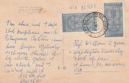 Brazil Old Postcard Mailed - Cartas & Documentos