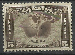 Canada  Poste Aérienne  N°  2  Neuf * *   B/TB      Voir Scans  Soldé ! ! ! - Aéreo