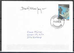 Bertil Skov Jørgensen. Denmark 2009 150 Anniv Zoo, Copenhagen.. Michel 1530 Cover. Signed. - Cartas & Documentos