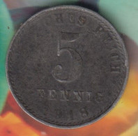 @Y@   Duitsland   5   Pfennig  1918    (4916) - Sonstige & Ohne Zuordnung