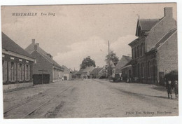 1 Oude Postkaart Westmalle Den Berg - Westerlo