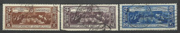 Egypte  N°184 à 186 Signature Du Traité Anglo-Egyptien 1937   Oblitérés B/T B  Voir Scans  Soldé ! ! ! - Used Stamps