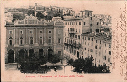 ! Alte Ansichtskarte Ancona, Palazzo Della Poste, 1902 - Ancona