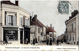 Villeneuve La Guyard Yonne épicerie Mercerie Horlogerie Plaisant éditeur  1910 Très Bon état - Villeneuve-la-Guyard