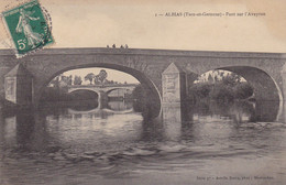 ALBIAS - Pont Sur L'Aveyron - Très Bon état - Albias