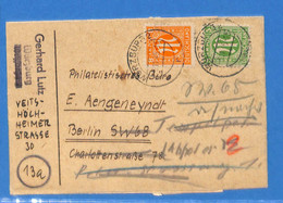 Allemagne Bizone 1945 Carte Postale De Wurzburg (G10544) - Cartas & Documentos