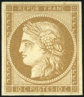 * 1b - 10c. Bistre-verdâtre. Très Frais. TB. - 1849-1850 Ceres