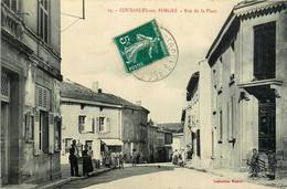 Cousances Aux Forges * La Rue De La Place * Villageois - Other & Unclassified