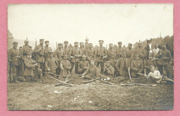 57 - SAABURG - SARREBOURG - Carte Photo Militaire Allemande - Soldats Allemands - Manoeuvres - Guerre 14/18 - Sarrebourg