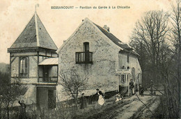 Bessancourt * Pavillon Du Garde à La Chicaille * Panneau " Chasse Gardée " * Villageois - Altri & Non Classificati
