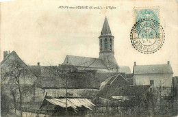 Aunay Sous Auneau * Vue Sur L'église Du Village - Autres & Non Classés