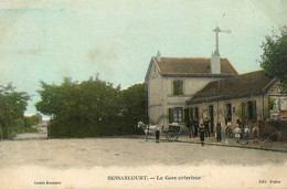 Bessancourt * 1905 * La Gare Extérieur * Ligne Chemin De Fer Val D'oise - Other & Unclassified