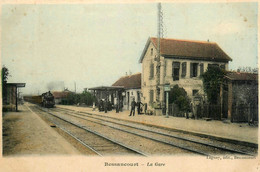 Bessancourt * 1905 * La Gare * Ligne Chemin De Fer Val D'oise * Villageois - Autres & Non Classés