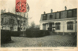 Arcueil * 1907 * Grande Brasserie , Vue Intérieure Et Bureaux * Thème Bière Bier Brasserie - Arcueil