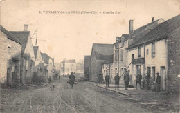 ¤¤  -  VENAREY-les-LAUMES  -  Grande Rue   - Soldats Américains  -  Guerre 1914 - 1918   -   ¤¤ - Venarey Les Laumes