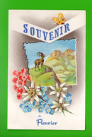 SUISSE . SCHWEIZ . NEUCHÂTEL . " SOUVENIR DE FLEURIER " - Ref. N°35491 - - Fleurier