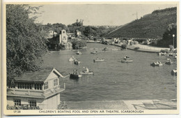 Children's Boating Pool And Open Air Theatre, Scarborough - Scarborough