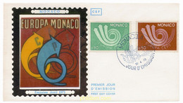23698 MNH MONACO 1973 EUROPA CEPT. CORNETA POSTAL - Andere & Zonder Classificatie