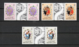 Brunei 1981 Set Royal Wedding Stamps (Michel 252/54 Tete Beche) Nice MNH - Brunei (...-1984)