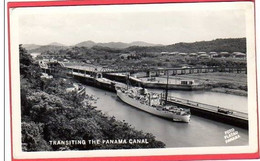 CPSM PANAMA TRANSITING THE PANAMA CANAL Transit Sur Le Canal   * Format CPA - Panama
