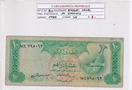 EMIRATI ARABI UNITI 1982 10 DIRHAMS P8A - Verenigde Arabische Emiraten