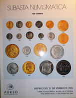 Catalogo D'asta Aureo - Asta 21/01/2004 - Livres & Logiciels
