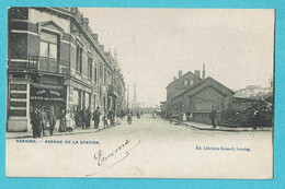 * Seraing (Liège - Luik - La Wallonie) * (Ed. Librairie Genard) Avenue De La Station, Louis Haidon Agent De Change, TOP - Seraing