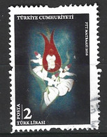 TURQUIE. Timbre Oblitéré De 2016. - Used Stamps