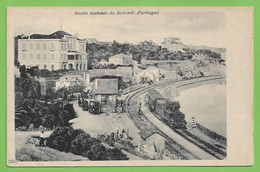 Estoril - Estação Caminho De Ferro - Locomotiva - Railway Station - Train - Chemin De Fer Gare (F. A. Martins) Portugal - Beja