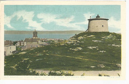 57213) Canada Old Martello Tower St John NB Censor Postmark Cancel 1941 - St. John