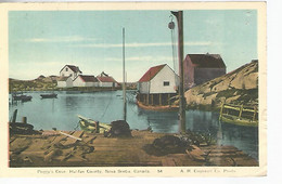 57225) Canada Peggy's Cove Near Halifax NS Censor Postmark Cancel 1940 - Halifax