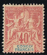 Congo N°21 - Neuf Sans Gomme - 1 Point De Pelurage Sinon TB - Unused Stamps