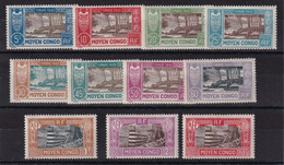 Congo Taxe N°12/22 - Neuf * Avec Charnière - TB - Unused Stamps
