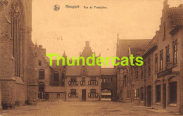 CPA NIEUPOORT NIEUPORT RUE DU PRESBYTERE - Nieuwpoort