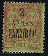 Zanzibar N°23 - Neuf * Avec Charnière - TB - Neufs