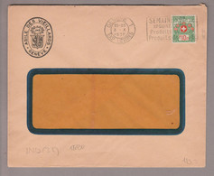 CH Portofreiheit Zu#9 10Rp. GR#13 Brief 1930-10-03 Genève Asile Des Vieillards - Franquicia