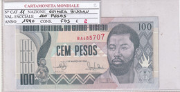 GUINEA BISSAU 1990 100 PESOS P11 - Guinea–Bissau