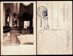 FP38 GERMANY 1916 Feldpost. Destroyed Church In Craonne. 20.10.16 Bayer Feldpostexped - Picardie