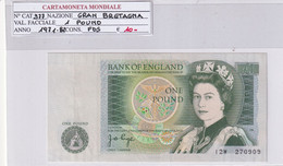 GRAN BRETAGNA 1970-82 1 POUND P377 - 1 Pound