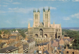 Lincoln Cathedral From The Castle. Unposted - Lincoln