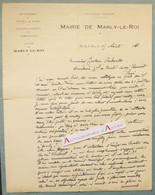 ● L.A.S 1933 Paul OUDOT Maire De MARLY LE ROI à Gaston IMBAULT Comité André Theuriet - Lettre Autographe - Politico E Militare