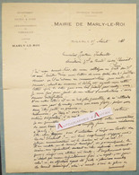 ● L.A.S 1933 Paul OUDOT Maire De MARLY LE ROI à Gaston IMBAULT Comité André Theuriet - Lettre Autographe - Politiques & Militaires