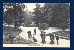 Luxembourg.  Mondorf-les-Bains. Curistes Dans Le Parc. 1912 - Mondorf-les-Bains