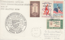 USA Alaska  USCG Communications Station Kodiak Ca Achorage 15 JUL 1978 (RD202) - Scientific Stations & Arctic Drifting Stations