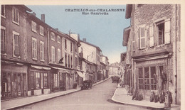 CHATILLON SUR CHALARONNE   -   RUE GAMBETTA - Châtillon-sur-Chalaronne