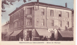 CHATILLON SUR CHALARONNE   -  HOTEL DE L EUROPE - Châtillon-sur-Chalaronne