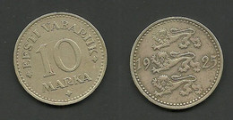 ESTLAND Estonia Estonie 10 Marka 1925 - Estonia