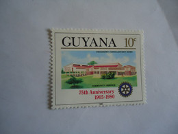 GUYANA    MNH  STAMPS  ROTARY - Guyane (1966-...)